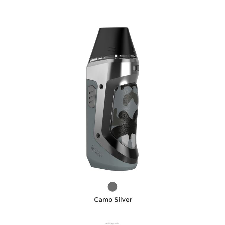 комплект Aegis Nano 800 мАч камуфляж серебро ZV2BB127 GeekVape - GEEK VAPE store