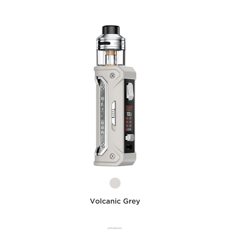 комплект e100i 3000 мАч вулканический серый ZV2BB145 GeekVape - GEEK VAPE Russia