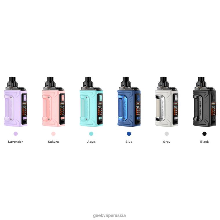 Комплект капсул h45 classic (aegis Hero 2 Classic), 1400 мАч, 4 мл синий ZV2BB106 GeekVape - GEEKVAPE москва