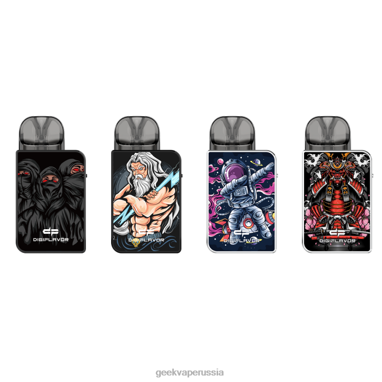 комплект digiflavor u pod 1000 мАч самурайское серебро ZV2BB67 GeekVape - GEEK VAPE store